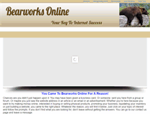 Tablet Screenshot of bearworksonline.com
